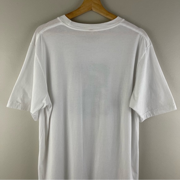 Vintage 2003 Evel Knievel White Mini Cooper Oversized Short Sleeve Graphic Tee - Picture 9 of 10